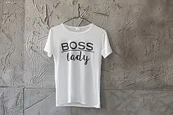 Футболка жіноча Boss Lady White