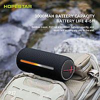 Портативная беспроводная стерео колонка Hopestar P-37 Bluetooth колонка мини динамик Черный