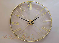 Настенные часы в золотом цвете 178GD