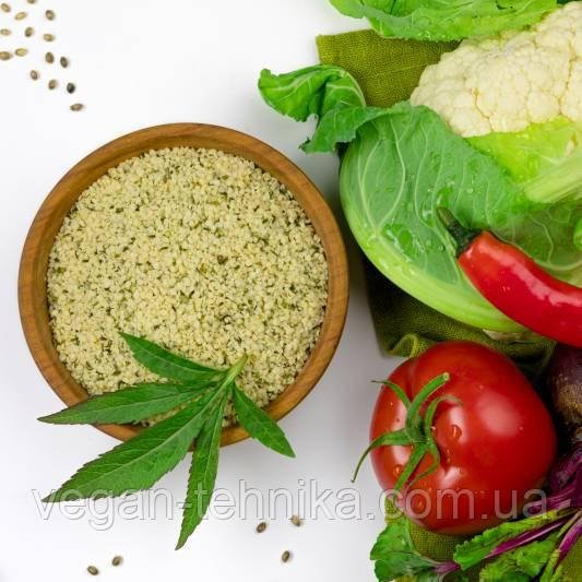 Ядра коноплі (очищене насіння коноплі), фото 1