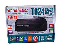 Т2 ресивер T624D3 IPTV ТМ World Vision "Ts"