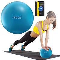 Мяч для пилатеса, йоги, реабилитации 4FIZJO 22 см 4FJ0140 Blue I'Pro
