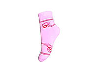 Шкарпетки 12 дитячі махра КЛ061 метелик (рожевий) р.20 ТМ КЛАССИК "Kg"