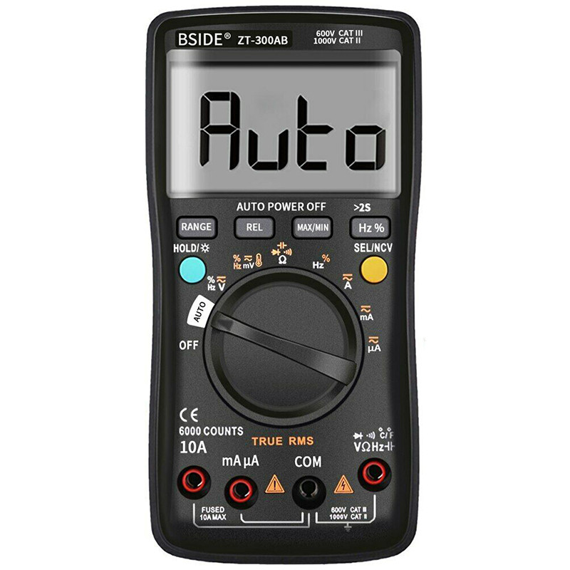 Мультиметр цифровий BSIDE ZT-300AB  True RMS, Bluetooth, NCV, фото 1