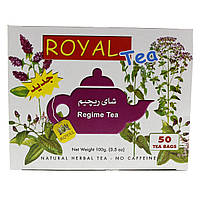 Египетский чай для похудения Royal Regime tea без кофеина, фиточай для жкт, Травяной сбор от отеков "Gr"