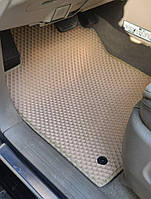 Килимки EVA (2 ряди, бежеві) для Lexus GX470