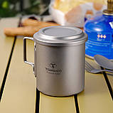 Чашка титанова HWZBBEN 420 мл + фільтр, фото 8