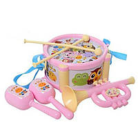 Дитячий набір музичних інструментів Bambi 890-25 P Рожевий (890-25 Pink-RT)