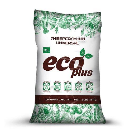 Торф'яний субстрат універсальний ECO PLUS 10 л