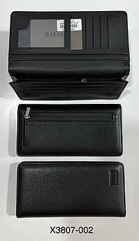 Чоловіче портмоне клатч BALISA X3807-002 Black.Купити чоловічі гаманці гуртом і в роздріб в Україні.
