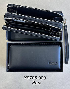 Чоловіче портмоне клатч BALISA X9705-009 Black.Купити чоловічі гаманці гуртом і в роздріб в Україні.