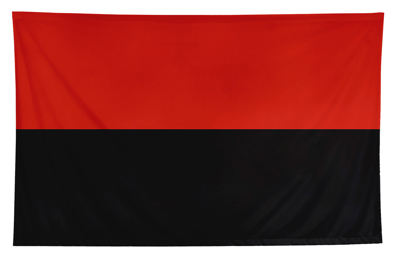 Прапор "УПА", Штучний шовк, 1200х700 мм