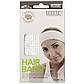 Повязка на голову Smart Hair Band 65×8см Вологоприбираюча Сіра /Білий кіт/Швеція, фото 3