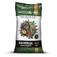 Торф'яний субстрат PEATFIELD Універсальний 10л. Готовий ґрунт з добривами.