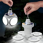 Комплект 2шт Акумуляторна лампа BL 2029-01 на сонячній батареї / Кемпінговий світильник / Підвісний ліхтар, фото 5