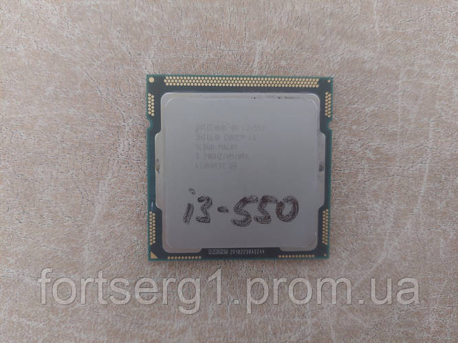 Б/У Процессор Intel Core i3-550 3.2GHz Socket 1156 (ID#1996689038 ...