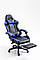 Крісло геймерське професійне VECOTTI GT синє, фото 5