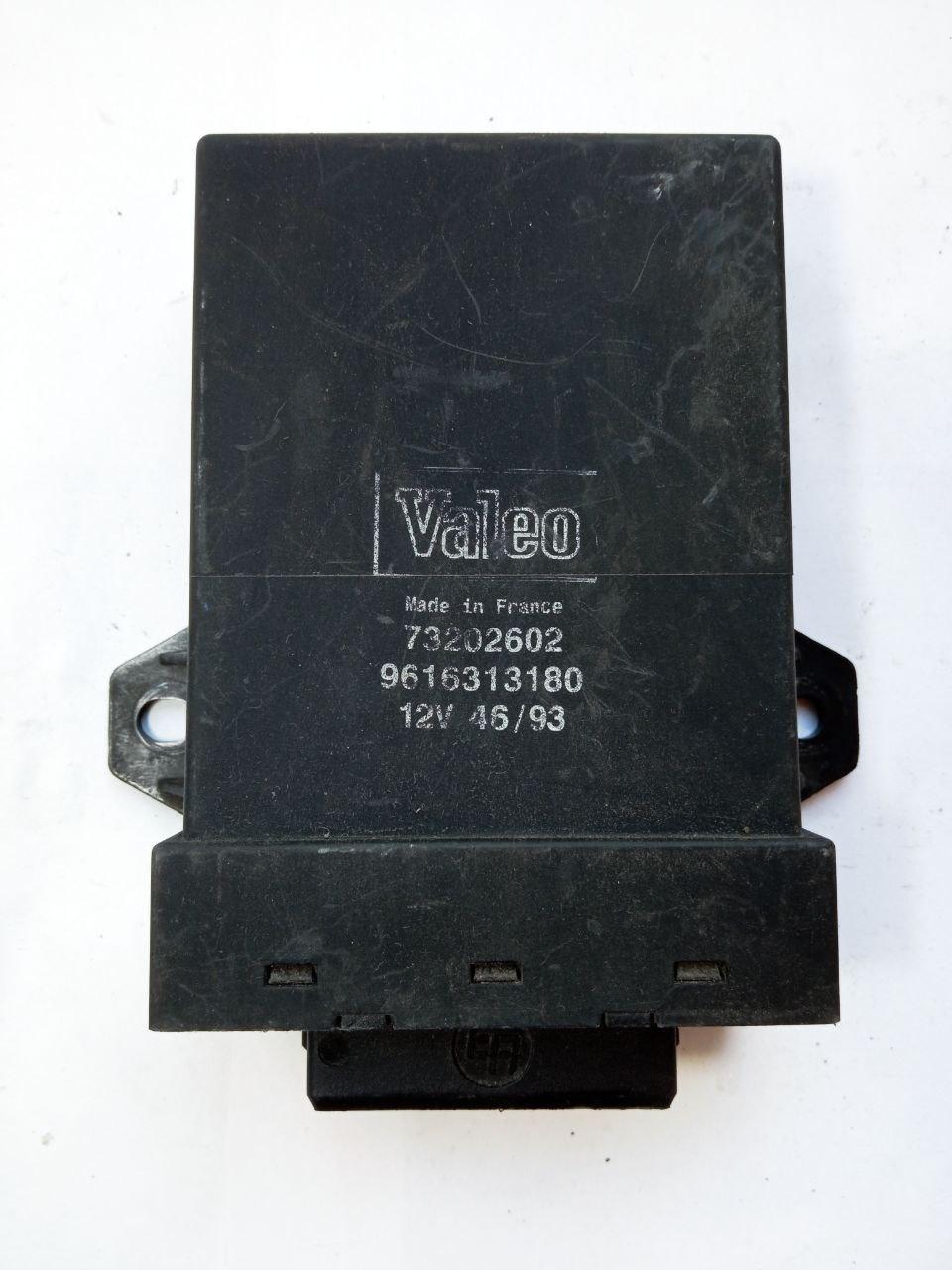 Електронний блок керування Peugeot 405 73202602 / 9616313180 Valeo, фото 1