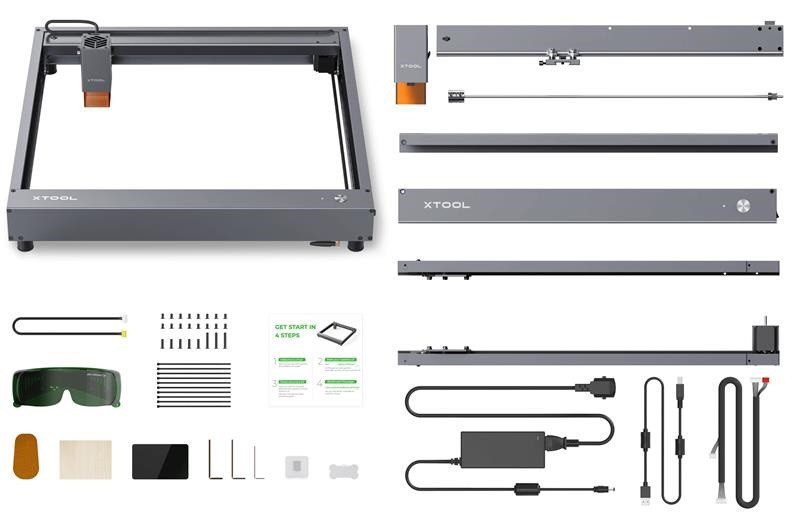 Makeblock Лазерный станок xTool D1 5В Baumar - То Что Нужно - фото 1 - id-p1996697425