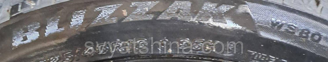 Шини легкові 225/45R18 Bridgestone Blizzak WS80 (зима), фото 2