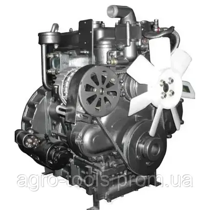 Дизельний двигун КМ385ВТ на мінітрактор, фото 2