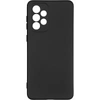 Чехол - накладка для Samsung A33 / бампер на самсунг А33 / Original Silicon Case / черный .