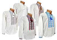 Мужская рубашка-вышиванка с длинным рукавом в этно стиле Код/Артикул 64 05133