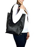 Сумка шопер з натуральної шкіри, фото 4