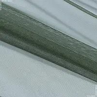 Ткань Тюль сетка грек / grek цвет мох (290см 45г/м² пог.м) 157268