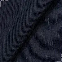 Ткань плательная микроклетка темно-синяя (150см 120г/м² пог.м) 166157