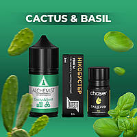 Набір сольовий Alchemist "Cactus&Basil" для самостійного замісу 30 мл