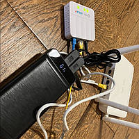 Powerbank для живлення wi-fi роутера 9v 12v 40000 mAh зі швидким заряджанням і LED ліхтарем