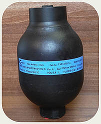 Гідроакумулятор мембранний V=0,8L, P250/Bar