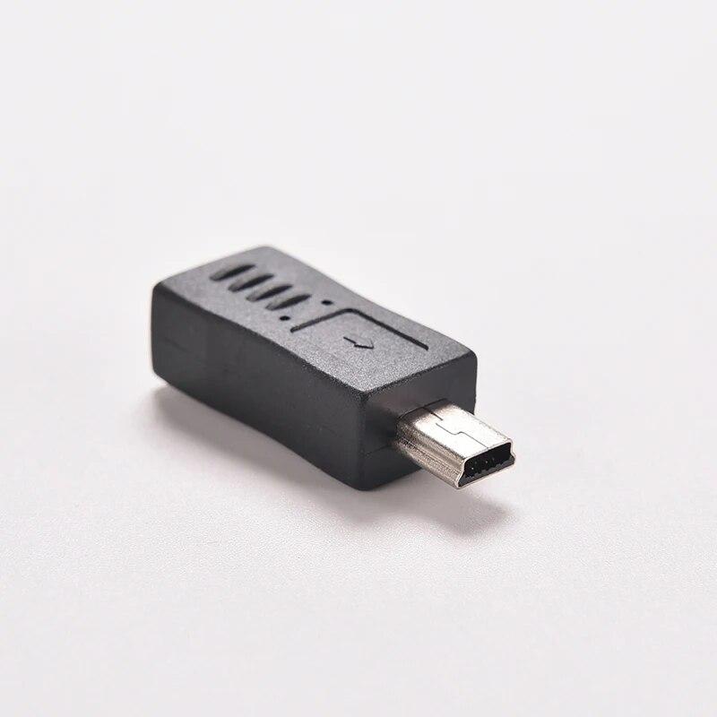 Кабель Mini-usb - Male до Micro-usb Female(Mini штекер до Micro гніздо) перехідник