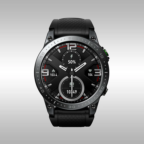 Смарт-годинник Zeblaze Ares 3 Pro black, фото 1