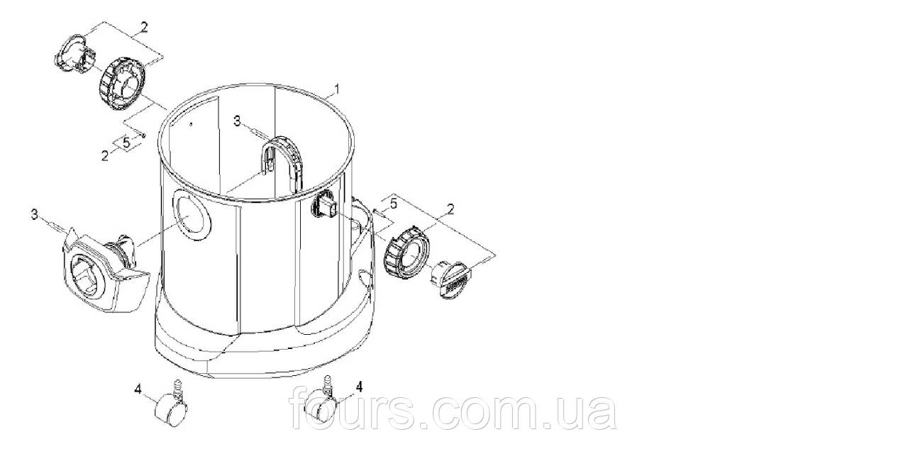 Запасные части для Karcher WD 4.200 - фото 2 - id-p352611051