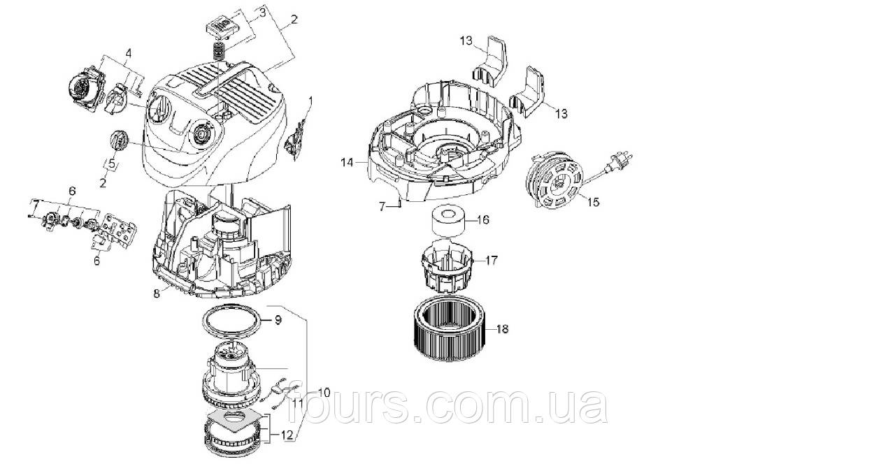 Запасные части для Karcher WD 4.200 - фото 4 - id-p352611051