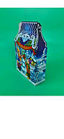 Коробка для конфет №238 "Дети и снеговик" (700 гр)