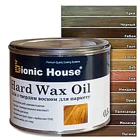 Масло-воск для паркета и деревянного пола Bionic House Hard Wax Oil 0,5 л Белый