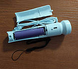 Переносний гарний зручний багатофункційний ліхтарик для кемпінгу з ударостійким пластиковим корпусом IP20, фото 6