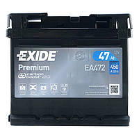 Автомобильный аккумулятор EXIDE Premium Carbon Boost 6СТ-47Ah АзЕ 450A (EN) EA472