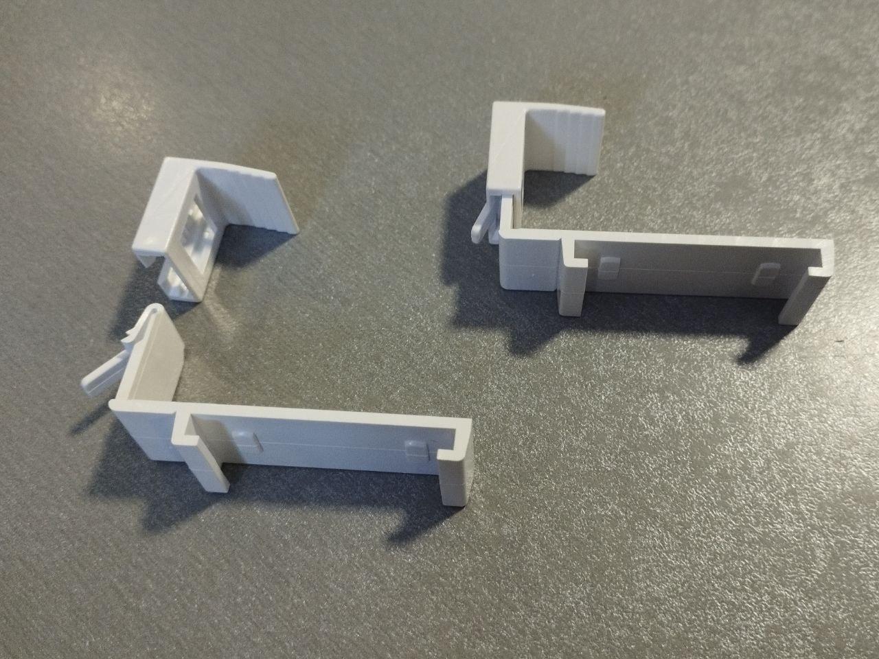 Гачки-вішаки під кронштейн Besta mini для ролет (1 пара)