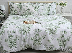 Сімейний комплект постільної білизни ТМ TAG з турецького Ранфорсу, бавовна  R-T9274