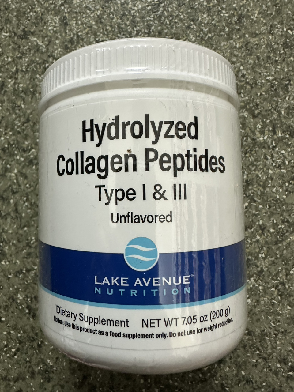 Коллаген, Lake Avenue Hydrolyzed Collagen Type I & III 200 грамм - фото 1 - id-p1996752898
