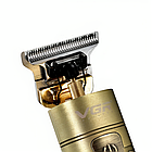 Акумуляторна машинка для стрижки волосся 4в1 VGR V-076 / Бездротовий триммер для гоління, фото 8