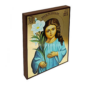 Ікона Божа Матір Трилествующа 14 Х 19 см, фото 2