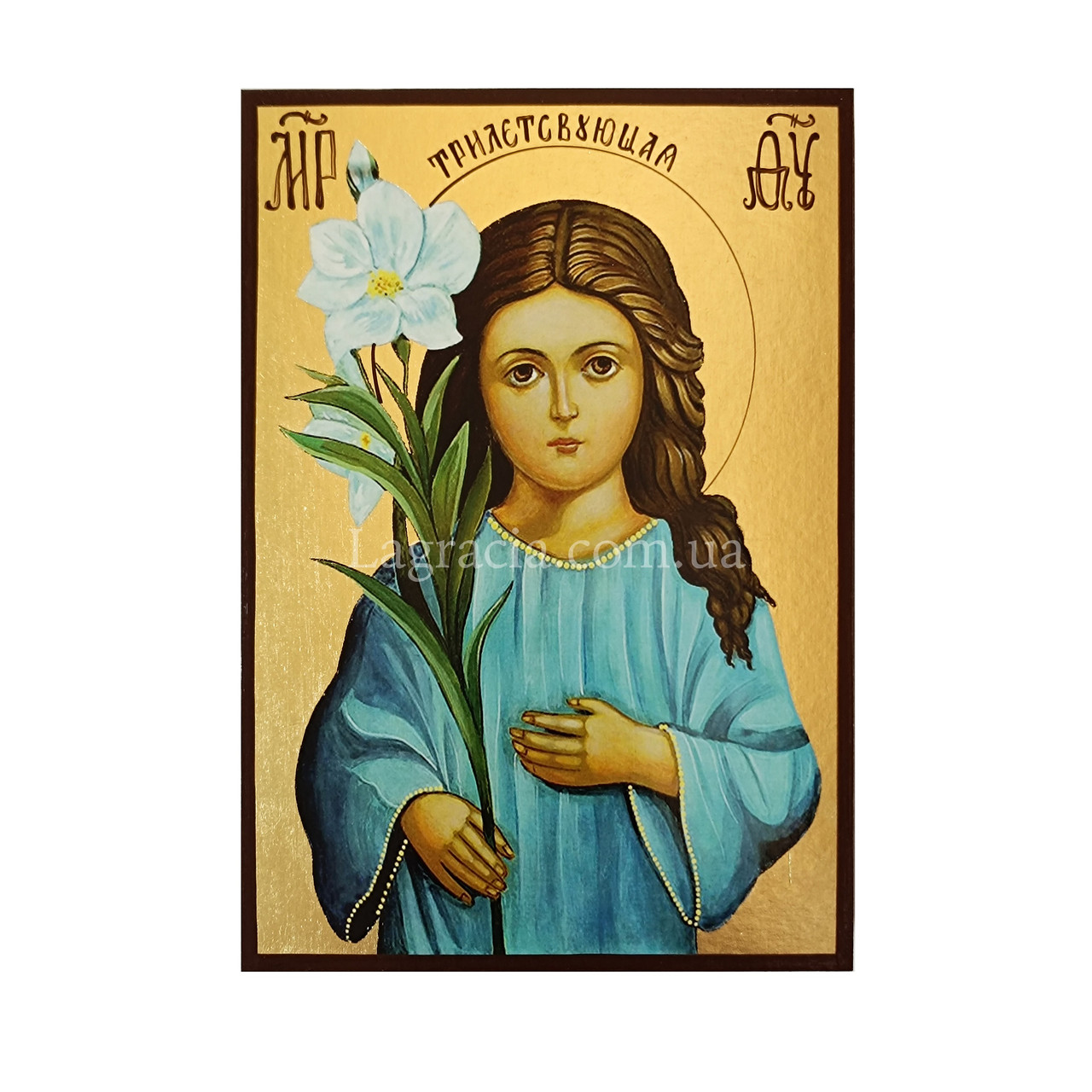 Ікона Божа Матір Трилествующа 14 Х 19 см