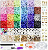 Набор для браслетов из бусин набор для творчества девочкам бусины для браслетов 6100 шт