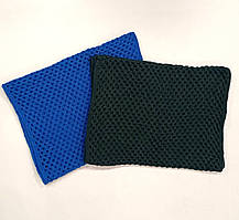 Шарф-хомут великий, в'язання грубе, кольору в асорті Темно-зелений