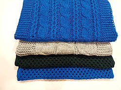 Шарф-хомут великий, велика в'язка, кольори асорті